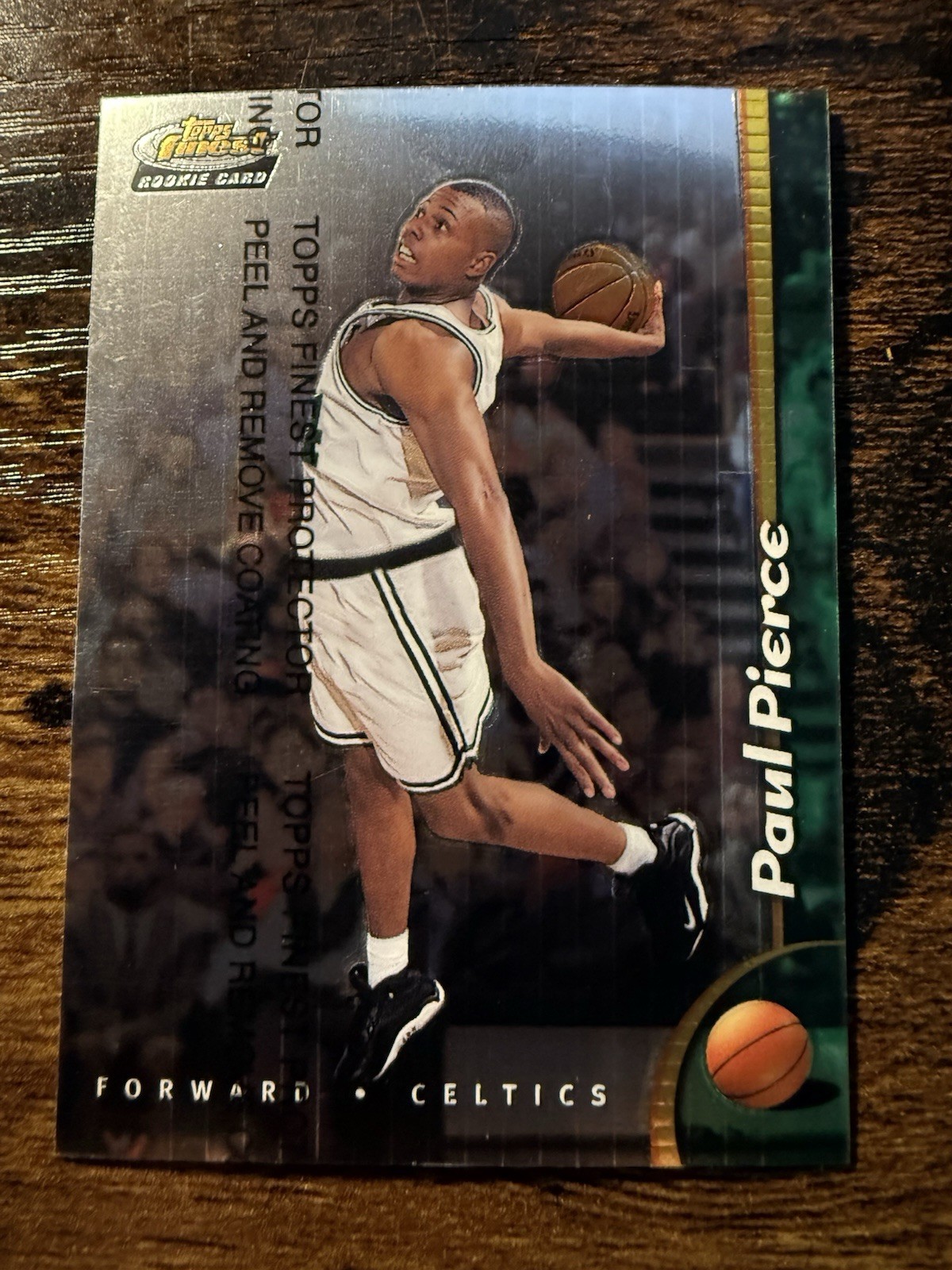 1998-99 Topps Finest Paul Pierce #235 RC Rookie Card Boston Celtics