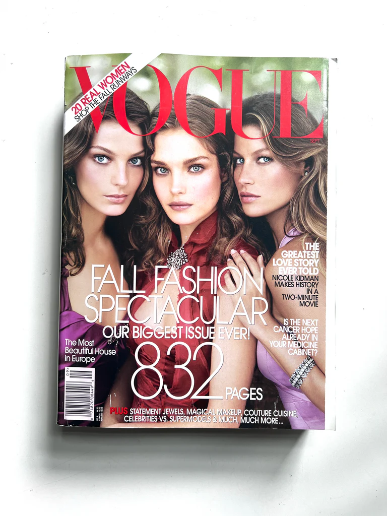 VOGUE magazine September 2004 Biggest Issue Ever fashion style