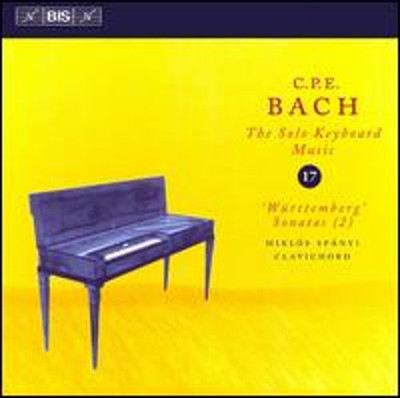 C.P.E. Bach: The Solo Keyboard Music, Vol. 17 by Miklós Spányi: New