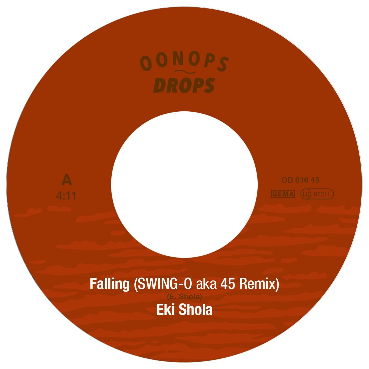 Eki Shola Eki Shola Remixed 7 Inch Vinyl OD01645 NEW