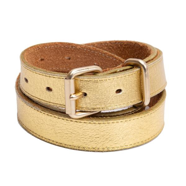 Comme des Garçons Leathet belt COMME des GARÇONS WALLETS: Black Classic Leather Line Belt