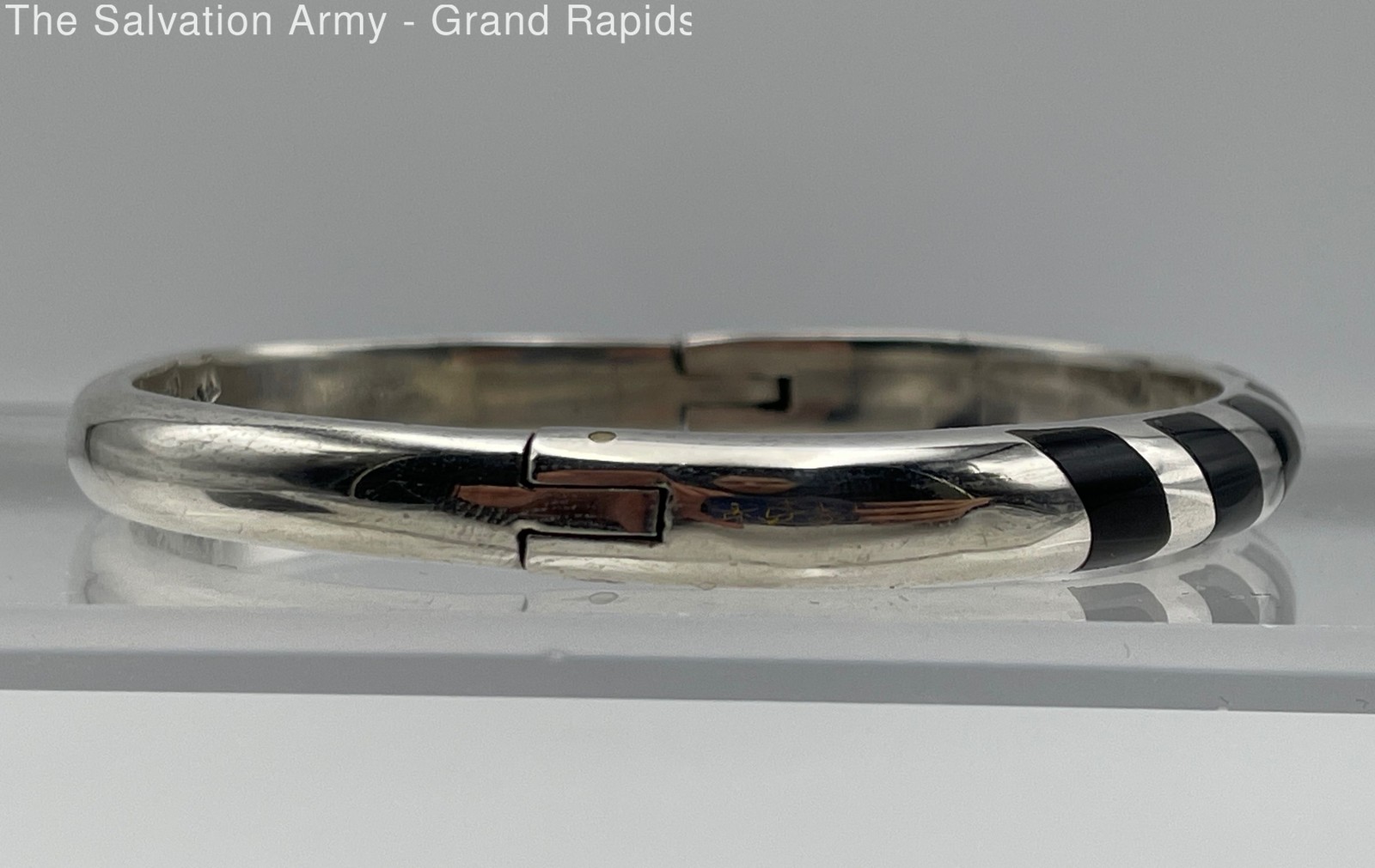 Stackable Sterling Fine Jewelry Silver Hinged Ban… - image 5