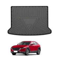 for Mazda CX-30 2020-2025 Black Rear Cargo Trunk Tray Liner Cover All-weather