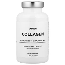 Amen, Collagen, 90 Vegetable Capsules