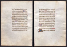 Book of Hours Manuscript 1450 Livre Heures Manuscrit 63