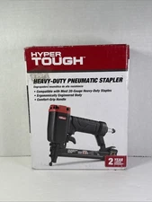 HYPER TOUGH Heavy-Duty Pneumatic Stapler 9/16" Model:HTFWS W/Most 20 Gauge new