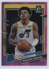 2023 Panini Donruss Optic Rated Rookie Pink Hyper Prizm Keyonte George #223 0x49