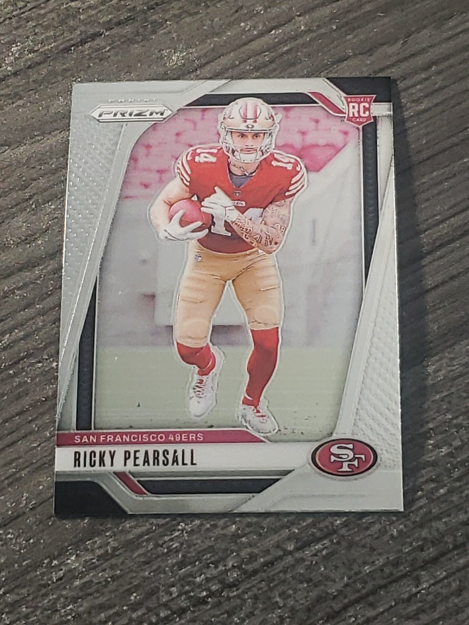 2024 Panini Prizm Ricky Pearsall #383 Silver  RC 49ers