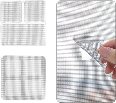 22 Stück Fensterscheibe Reparatur Set Selbstklebend Gitterband Wasserdicht