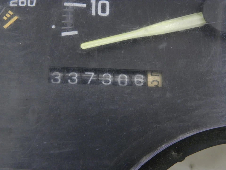 Instrumento medidor de velocímetro cluster sem tach *337K milhas* para 92-93 Chevy C1500 - Imagem 2 de 4