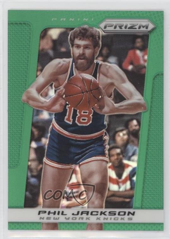 2013-14 Panini Prizm Retail Green Prizm Phil Jackson #222 7y2