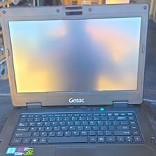 Getac Rugged 15.6" i7 16GB 256GB SSD GTX Windows 10 Pro Webcam Gray