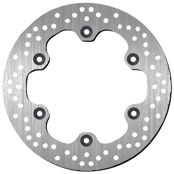 Sbs Brake Rotor Standard Round For Honda XL 1000 V 1993-2012 Silver 5105