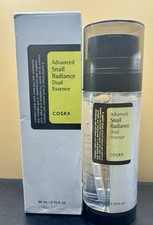 COSRX Advanced Snail Radiance Dual Essence 2.70 fl.oz , NIB EXP 10/27