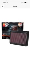 Kn High-flow Original Lifetime Engine Air Filter Increase Power Premium