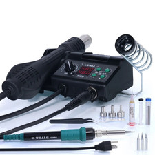 YIHUA 882D Soldering Station with Hot Air Gun