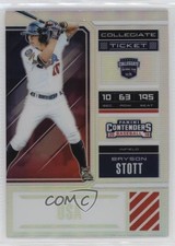 2018 Elite Extra Edition USA Collegiate Ticket Holo Prizm Bryson Stott 0i4k