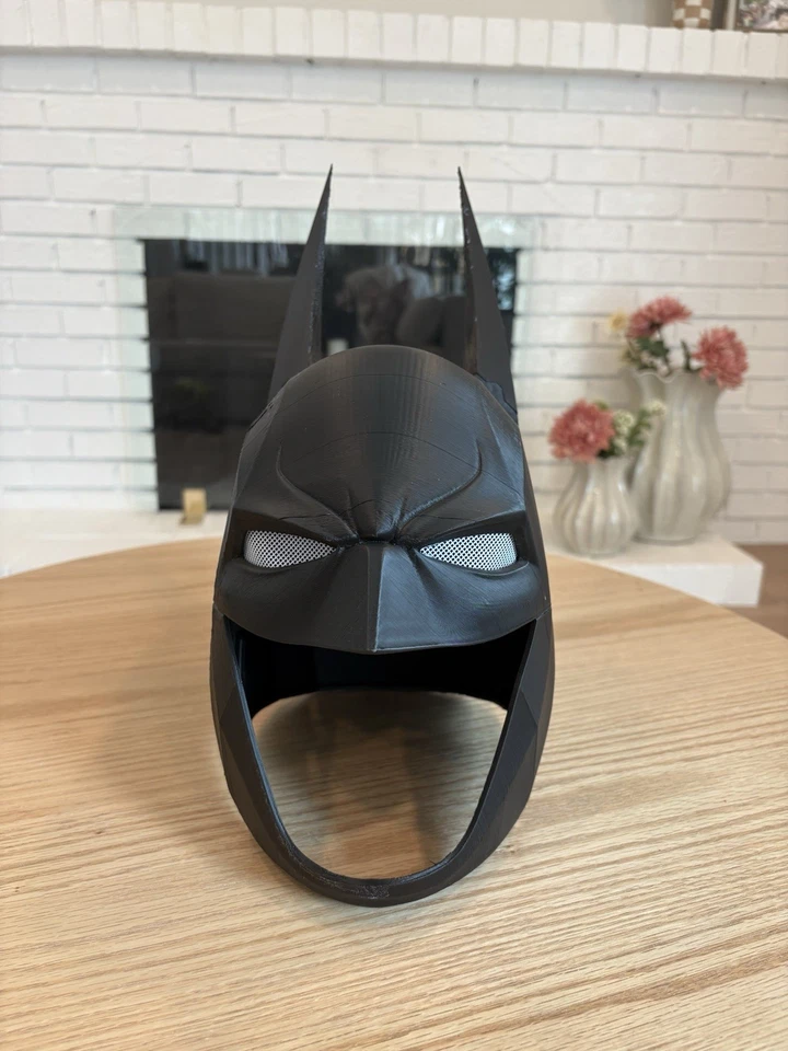 Batman Arkham Knight Dark Knight Cosplay Costume Wearable Helmet Mask 3D Printed - Image 3 of 4