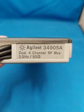 HP 34905A Multiplexer Module, Dual 4 Channel, RF-Mux, 2Ghz, 50 Ohm