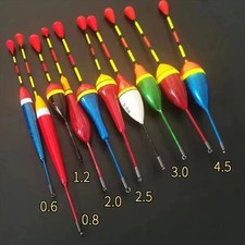 10PCS Fishing Floats Set - Colorful Bobbers for All Your Fishing Needs