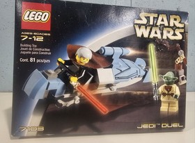 LEGO Star Wars 7103 Jedi Duel 2002 Retired Set Sealed Unopened Box