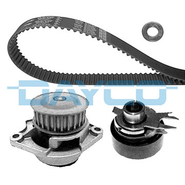 Wasserpumpe + Zahnriemensatz KTBWP3411 FüR VW Seat Classic 6X1 Polo 6N2 6E1 Lupo-image