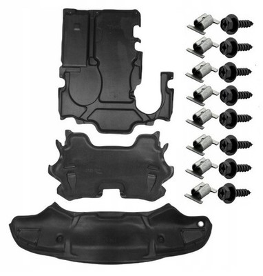 UNTERFAHRSCHUTZ MOTORSCHUTZ + EINBAUSATZ CLIPS MERCEDES E W211 03.02-06