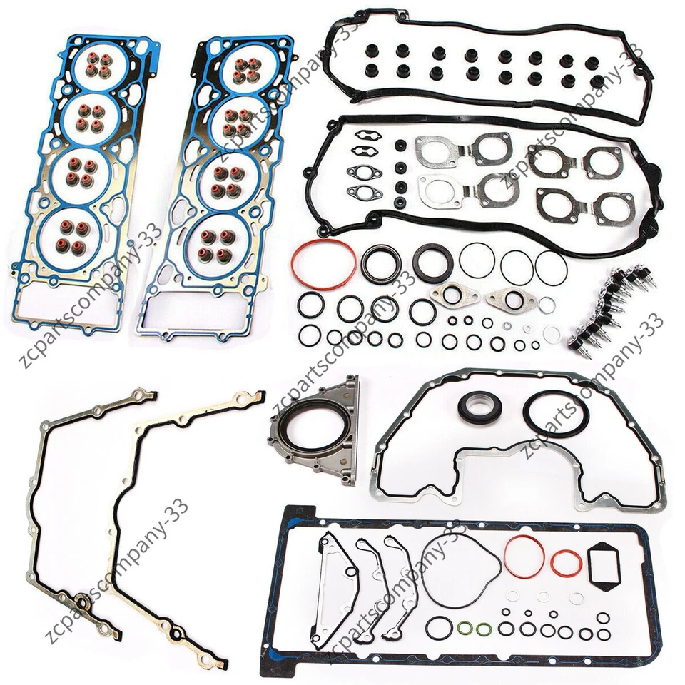 Cylinder Head Gasket Set FOR 2004-2006 BMW 545i E60 645Ci 745i 4.4L V8 N62B44A - Image 2 of 4