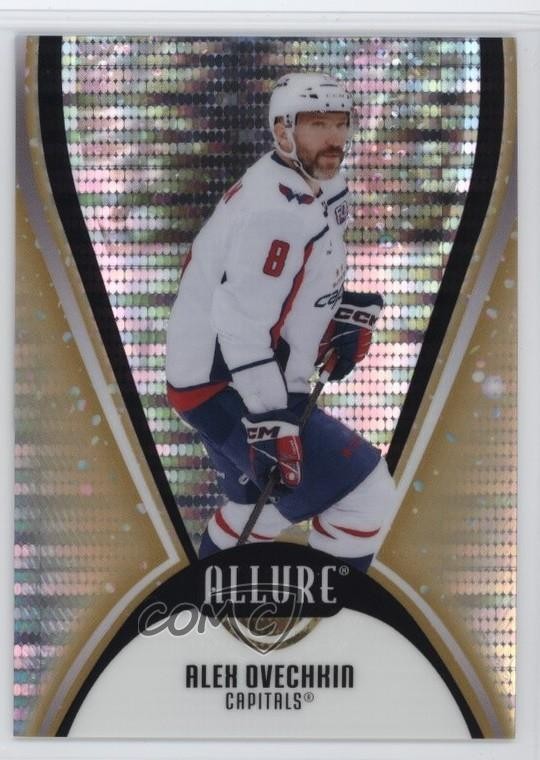 2025-26 Allure Alex Ovechkin #8 Gold Glitter Bomb /199