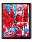 Guajardo Art: Man Cubism 14X11 Original Paper Signed Wall Decor — photo 1