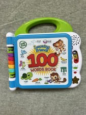 Leap Frog Learning Friends 100 Words Electronic Book English Spanish 2018 Toy