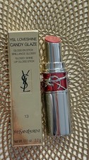 Yves Saint Laurent YSL Loveshine Candy Glaze Lip Gloss Stick 13 Flashing Rose