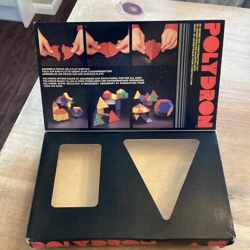 Polydron Construction Set Boxed Complete With 75 Pieces - Picture 5 of 7