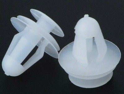 100x Blende Stoßstange Autotür Halter Kunststoff Clips Nieten Befestigungen 9mm Loch