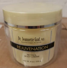 Dr Jeannette Graf Rejuvenation Retinol Body Creme Cream 8 oz