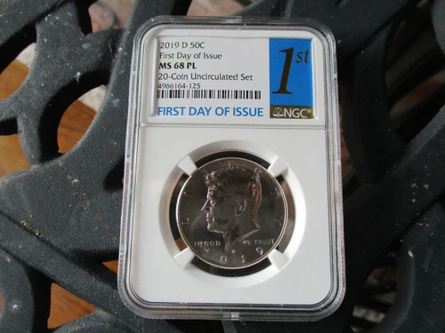 2019-D Kennedy Half Dollar - NGC MS68 PL FDI