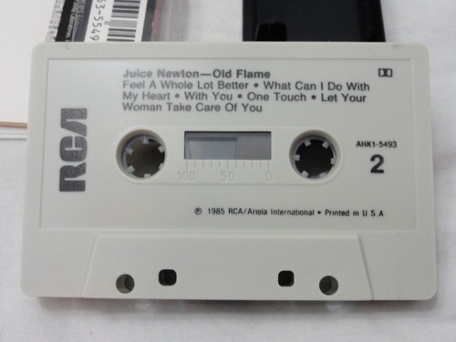 JUICE NEWTON ~ Old Flame (Cassette Tape) ~ 1985 - Picture 6 of 11