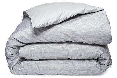 Sferra Modelli Long Staple Cotton Sateen Jacquard King Duvet Aquamarine New