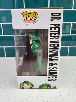 Funko Pop! The Real Ghostbusters – Dr. Peter Venkman Con Slimer, Figura De Vinilo Coleccionable De 9.5 Cm
