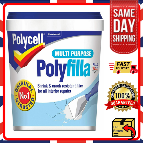 Wall Cracks Interior Filler Polycell MultiPurpose Polyfilla Ready