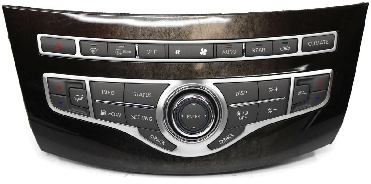 2014-2017 Infiniti Qx60 JX35 Climate Control Info Display Panel