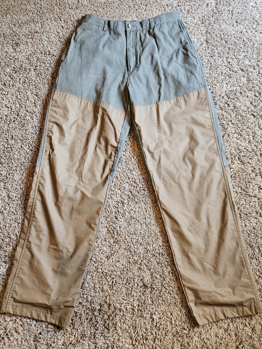 Browning Mens Green Khaki Brish Hunting Shooting Pants Size 36/34