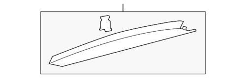 Moldura para Ford (N/P EJ7Z-7841308-AD)