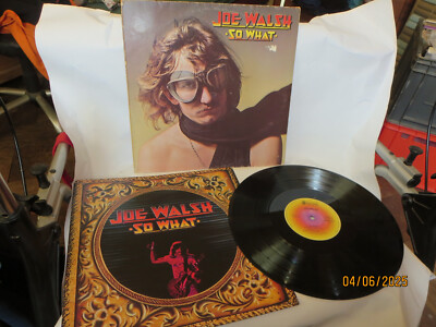 JOE WALSH - SO WHAT,First Press Germany 1974,OIS,ABC 89 608 XOT,