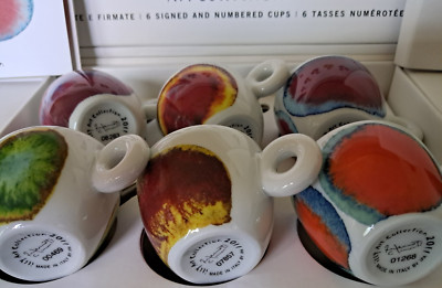 Francesco Clemente | 2011 | illy | art collection | 6 Espressotassen | neu & OVP