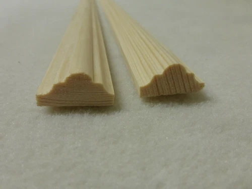 1Stk 100cm Profilleiste Kiefer 10x20mm Holzleisten Zierleiste
