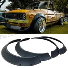 4.5" Fender Flares Durable Extra Wide Wheel Arches For Datsun 620 Base Pickup