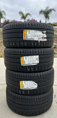 FOUR NEW Pirelli P Zero PZero Corsa PZC4 265/40ZR19 Tires 265 40