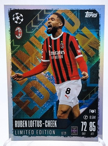 Topps Match Attax Champions League 2024/2025 Reliquia Campeón Limitado Power Player - Imagen 54 de 65