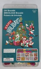 2023 Disney Parks Mickey  Friends Happy Holidays DIY Bracelet Craft Kit - NEW